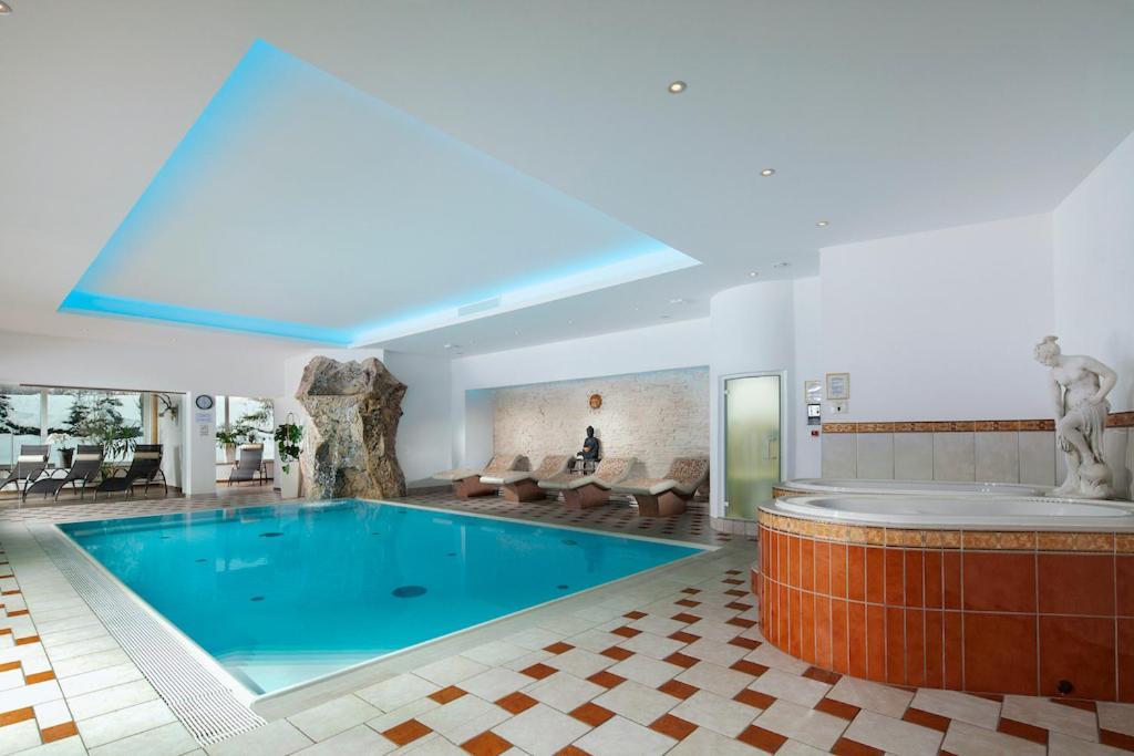 Alpenhotel Weiherbach Berchtesgaden Hallenbad Und Sauna Bagian luar foto