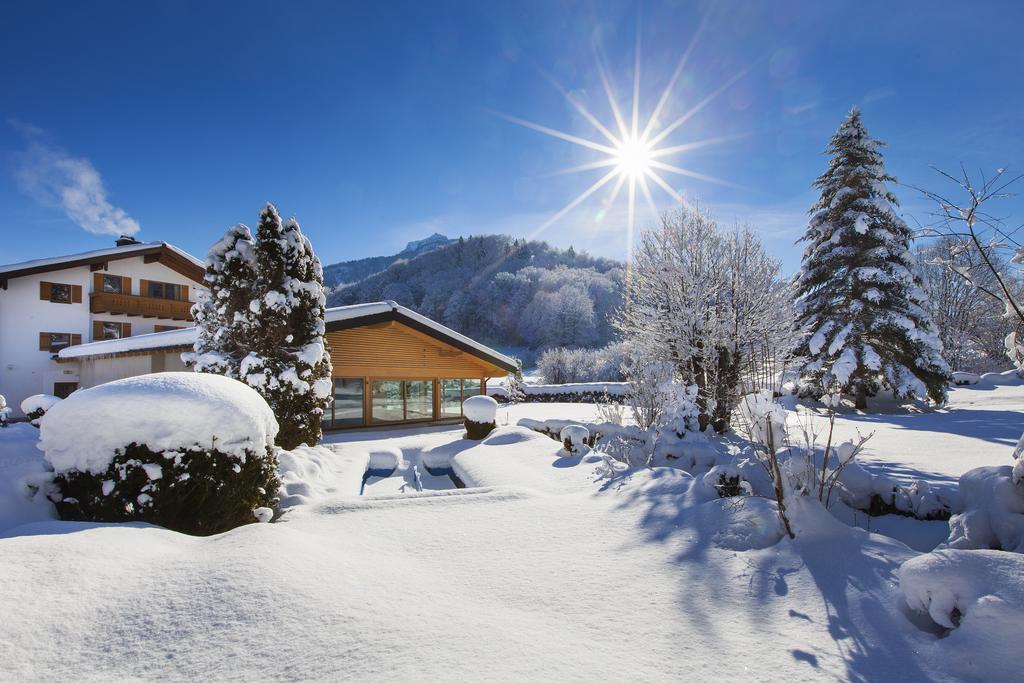 Alpenhotel Weiherbach Berchtesgaden Hallenbad Und Sauna Bagian luar foto